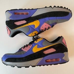 Air Max 90 ACG Size 10 Mens Nike QS Purple Grey Yellow 2020 CN1080-500
